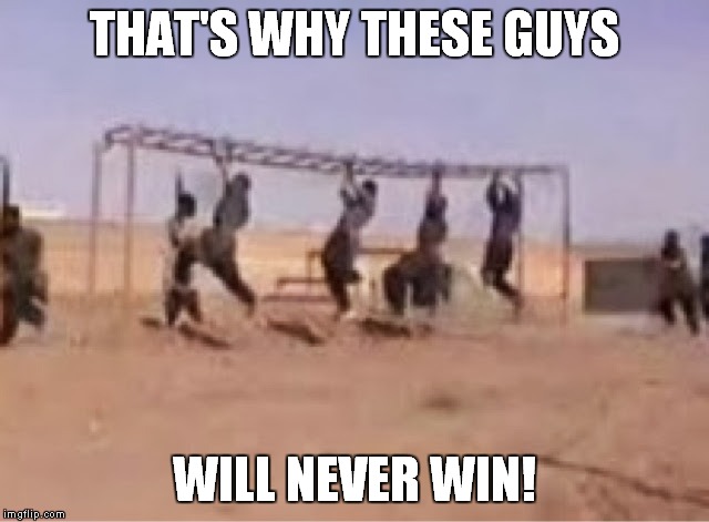 THAT'S WHY THESE GUYS WILL NEVER WIN! | made w/ Imgflip meme maker