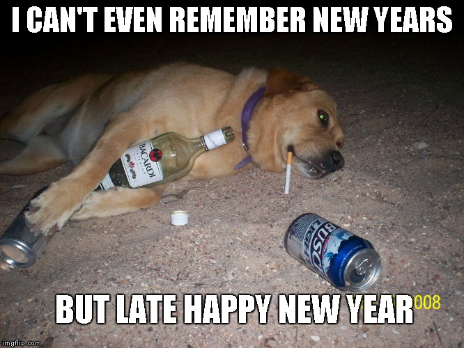 I CAN'T EVEN REMEMBER NEW YEARS BUT LATE HAPPY NEW YEAR | made w/ Imgflip meme maker