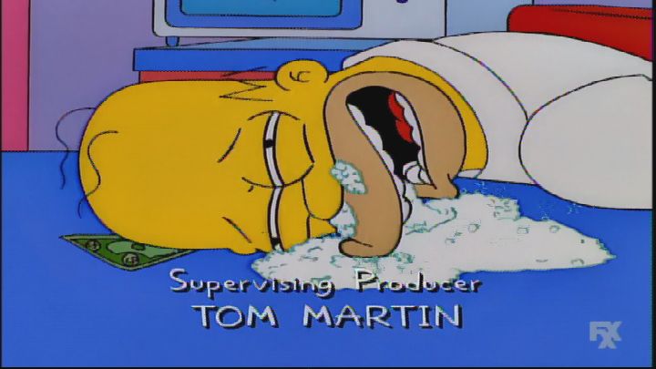 High Quality Homer Simpson Baking Soda Blank Meme Template