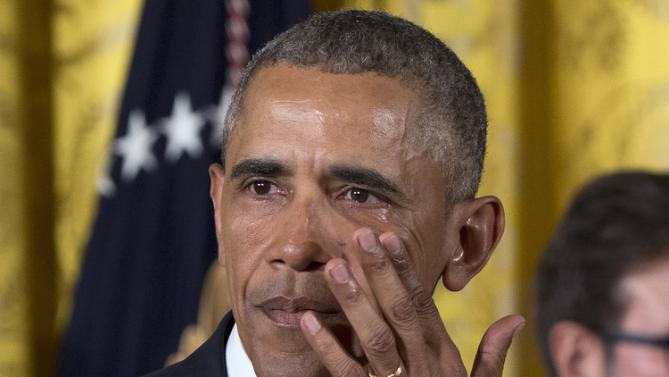 Obama's Tears Blank Meme Template