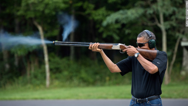 High Quality Obama Gun Blank Meme Template