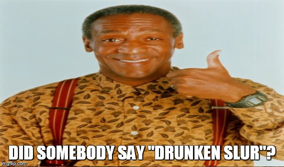 DID SOMEBODY SAY "DRUNKEN SLUR"? | made w/ Imgflip meme maker