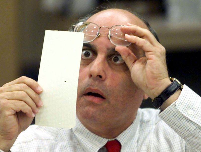 Hanging Chad Blank Meme Template