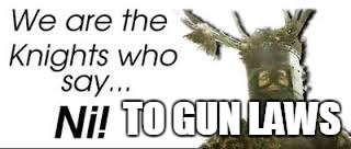 TO GUN LAWS | image tagged in how aboutni | made w/ Imgflip meme maker