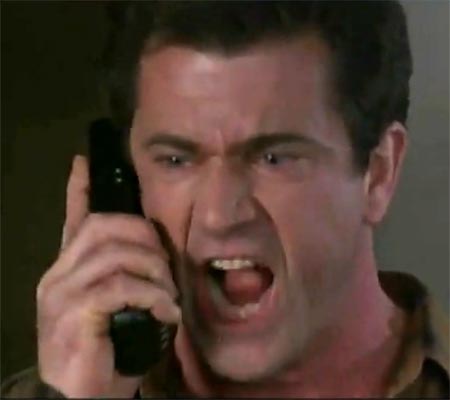 High Quality Mel Gibson Phone Blank Meme Template