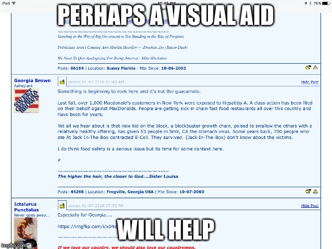 PERHAPS A VISUAL AID WILL HELP | made w/ Imgflip meme maker