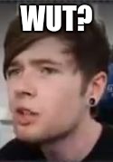 Dantdm is confoosed | WUT? | image tagged in lol,confused | made w/ Imgflip meme maker