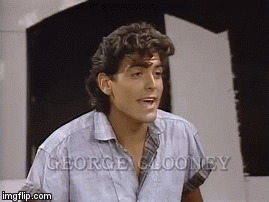 George Clooney on The Facts of Life - Imgflip