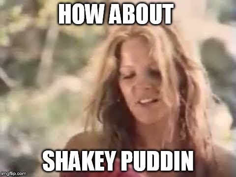 HOW ABOUT SHAKEY PUDDIN | made w/ Imgflip meme maker