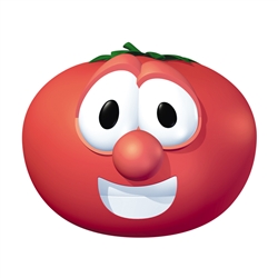 High Quality Bob the tomato  Blank Meme Template
