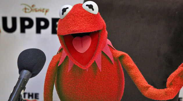 High Quality Red Kermit Blank Meme Template