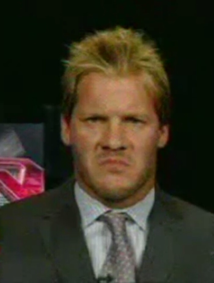 High Quality Disgusted Chris Jericho Blank Meme Template