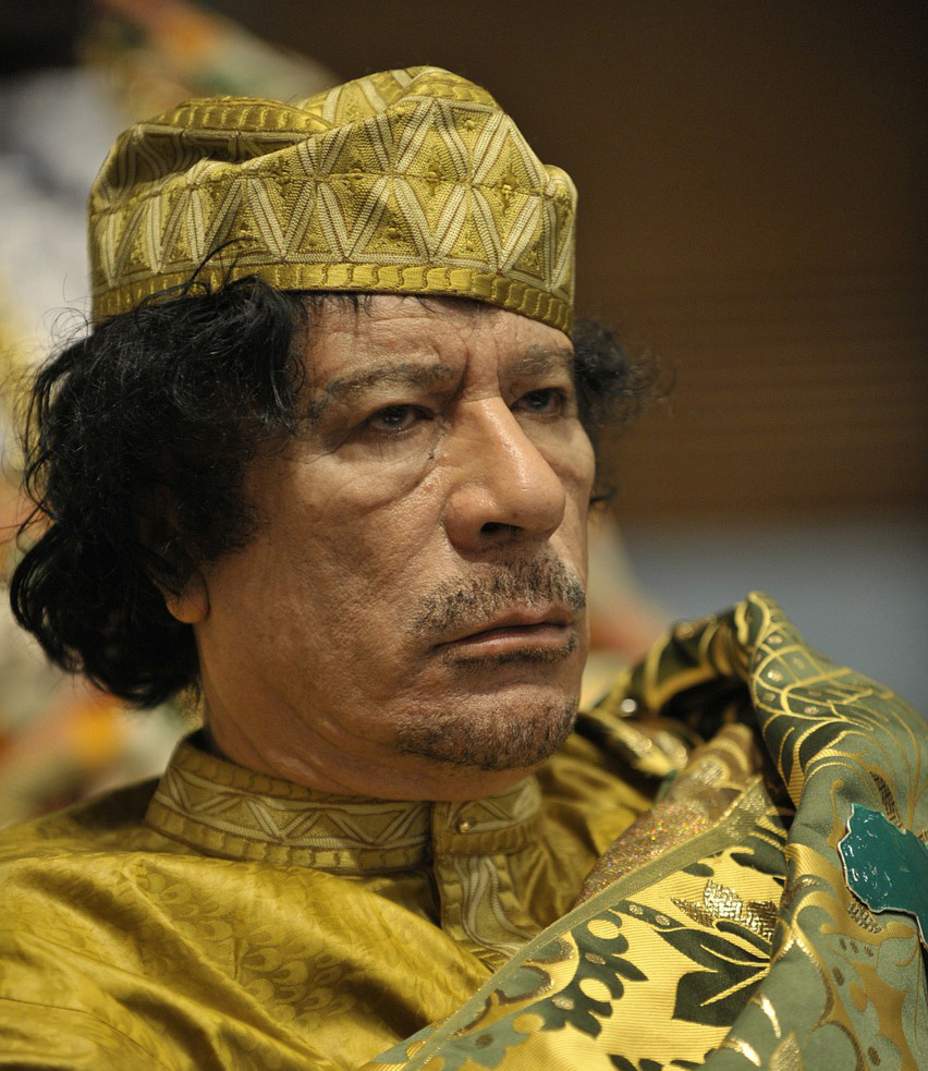 Muammar Gaddafi Blank Meme Template