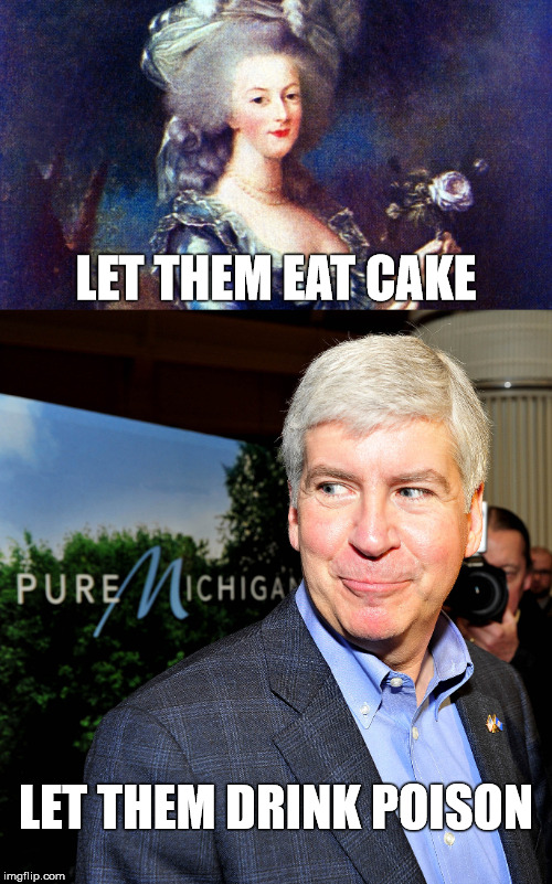 Lessons in Stupid | LET THEM EAT CAKE; LET THEM DRINK POISON | image tagged in political | made w/ Imgflip meme maker