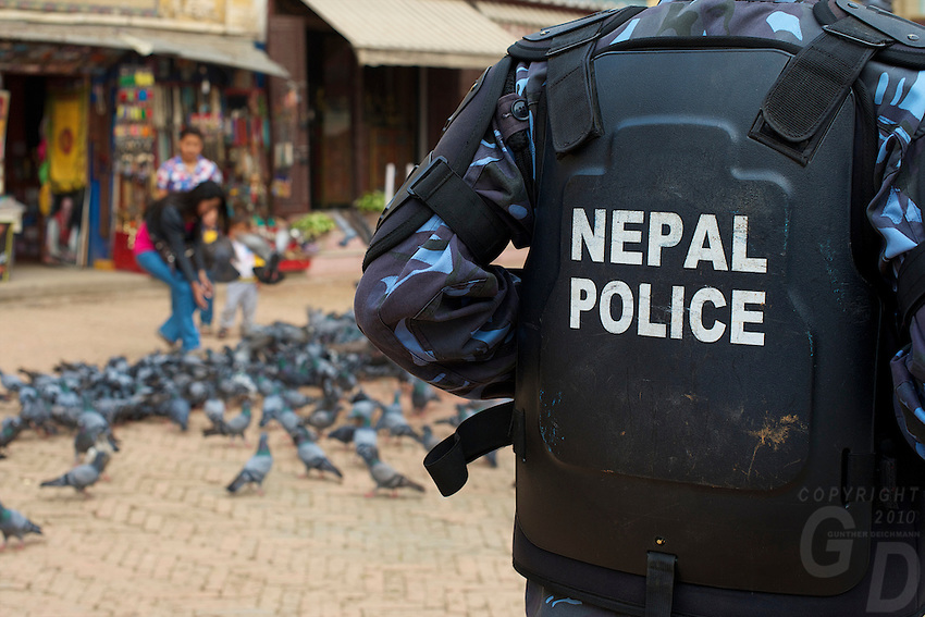 Nepal Police Blank Meme Template