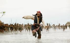Jack Sparrow Running Blank Meme Template