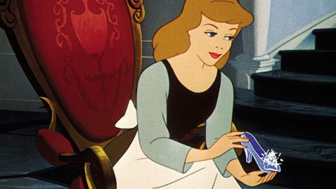 High Quality Cinderella with glass slipper Blank Meme Template