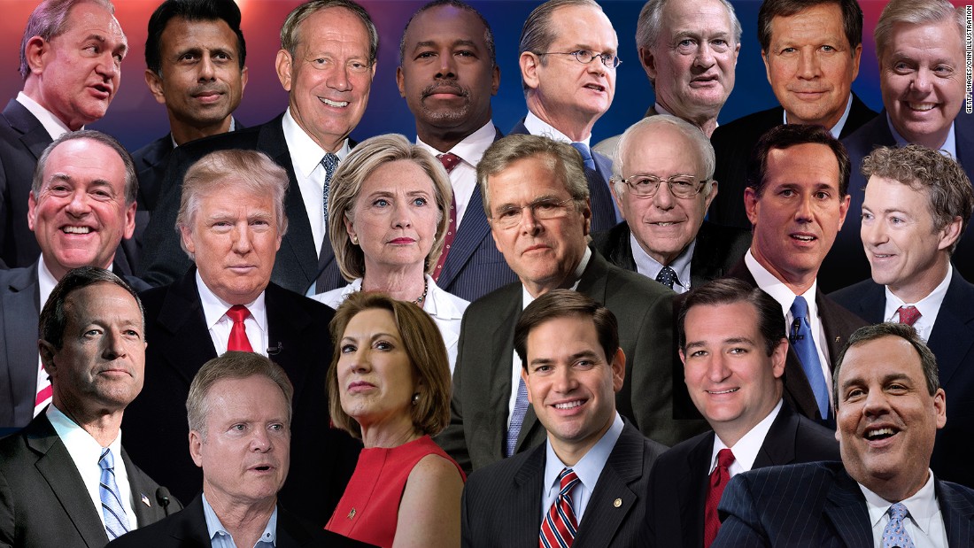 2016 Presidential Candidates Blank Meme Template