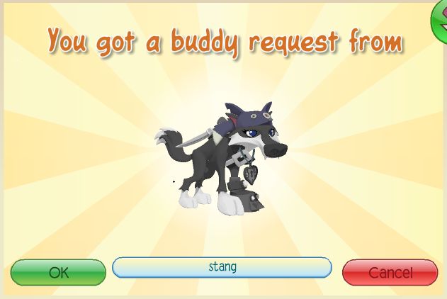 High Quality Animal Jam - When I get a request.. Blank Meme Template