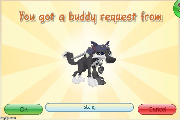 Animal Jam - When I get a request.. | image tagged in animal jam - when i get a request | made w/ Imgflip meme maker
