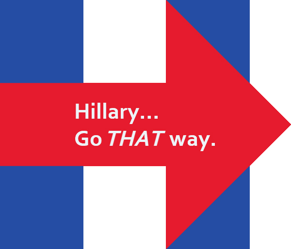 High Quality Hillary Clinton Logo Big Pun Style Blank Meme Template