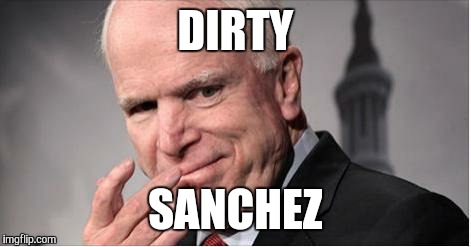 Smells Like _______ | DIRTY; SANCHEZ | image tagged in smells like _______ | made w/ Imgflip meme maker
