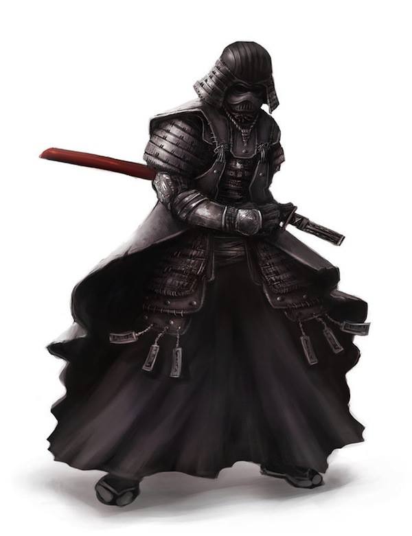 High Quality Samurai Vader Blank Meme Template