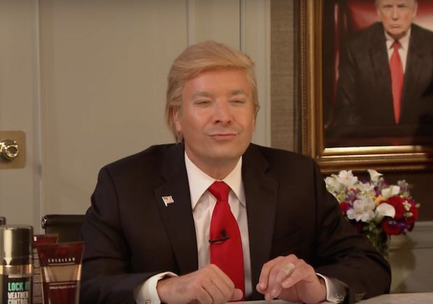 High Quality Jimmy Fallon Trump Impersonation Blank Meme Template