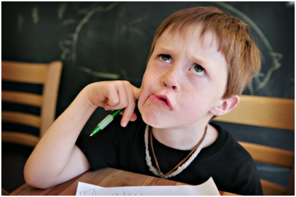 High Quality confused kid Blank Meme Template