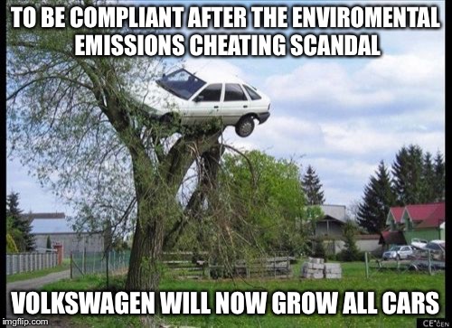 Is That A New Volkswagreen Model | TO BE COMPLIANT AFTER THE ENVIROMENTAL EMISSIONS CHEATING SCANDAL; VOLKSWAGEN WILL NOW GROW ALL CARS | image tagged in memes,volkswagen,green,house,gas,emissions | made w/ Imgflip meme maker