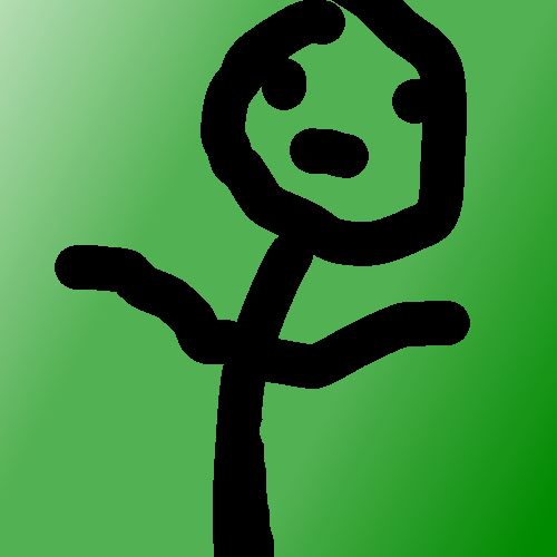 Couldn't Care Less Stickman Blank Meme Template