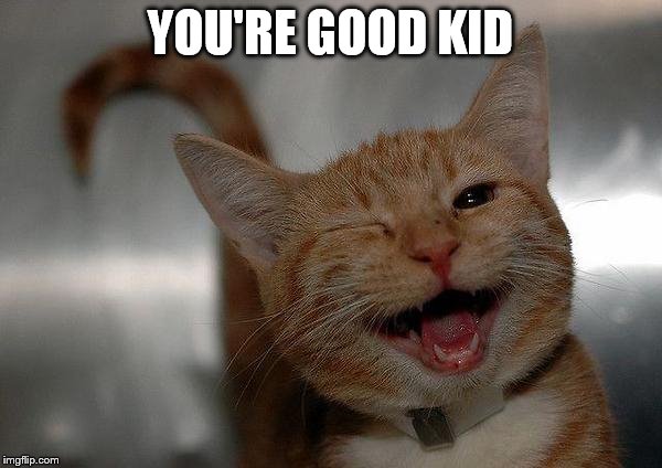YOU'RE GOOD KID | made w/ Imgflip meme maker