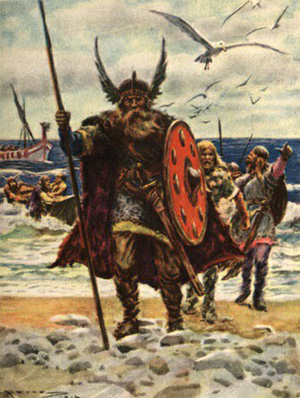 Vikings look forward Blank Meme Template