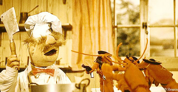 Swedish Chef/ lobsters Blank Meme Template