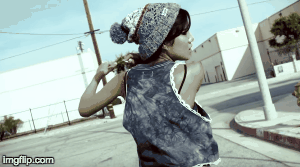 costume change in Jhene Aiko's  music vid | image tagged in gifs | made w/ Imgflip images-to-gif maker