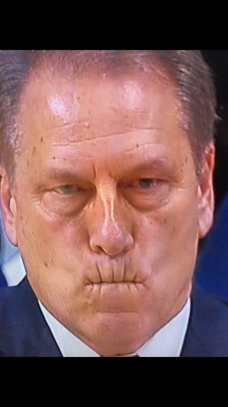 High Quality Tom Izzo Blank Meme Template