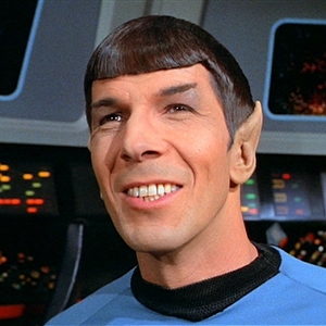 Smiling Spock Blank Meme Template