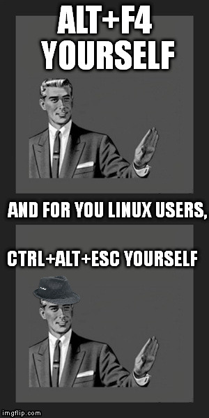 Welcome to PC Customer Support. Please see the following instructions below. | . | image tagged in kill yourself guy | made w/ Imgflip meme maker