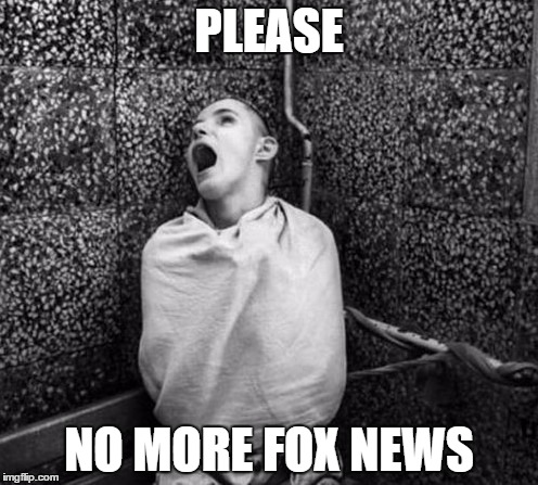 Escape the madness ! | PLEASE; NO MORE FOX NEWS | image tagged in fox news alert | made w/ Imgflip meme maker