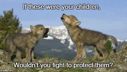 If these were your children, Wouldn't you fight to protect them? | made w/ Imgflip meme maker