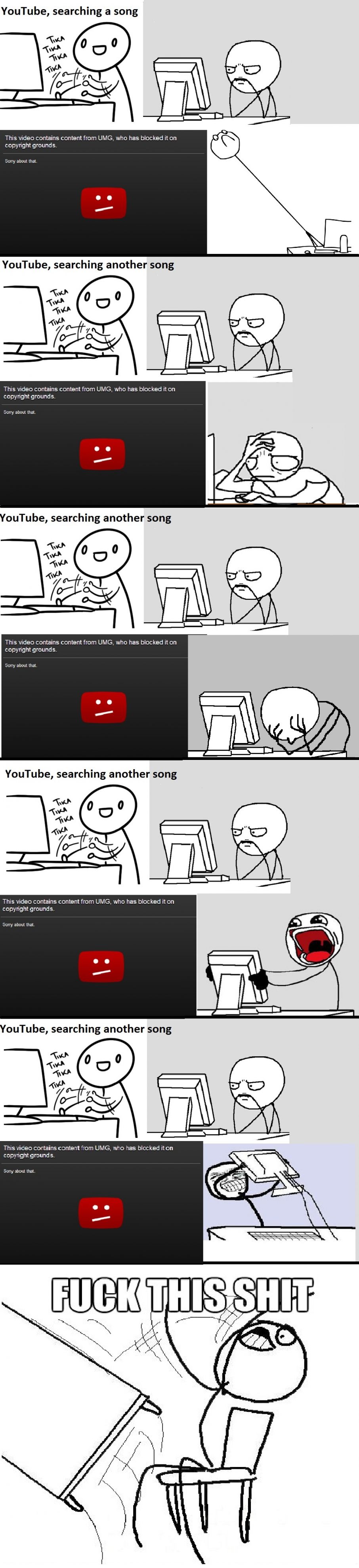 YouTube Music Song Search Meme Blank Meme Template
