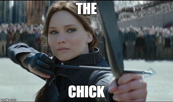don't mess with j law | THE CHICK | image tagged in don't mess with j law | made w/ Imgflip meme maker