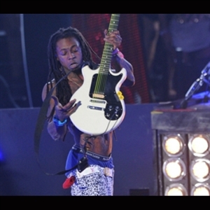 Lil Wayne guitar  Blank Meme Template