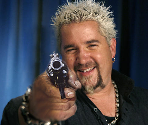 High Quality Evil Guy Fieri Blank Meme Template