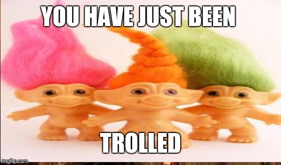 YOU HAVE JUST BEEN TROLLED | made w/ Imgflip meme maker