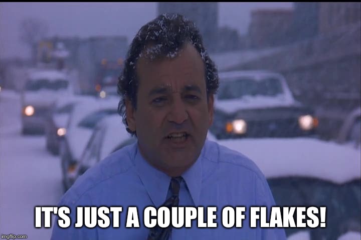 Bill Murray | IT'S JUST A COUPLE OF FLAKES! | image tagged in bill murray | made w/ Imgflip meme maker