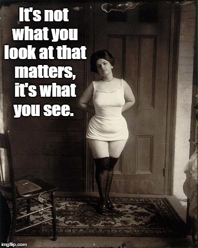 It's not what you look at that matters, it's what you see. | image tagged in it's not what you look at that matters,it's what you see | made w/ Imgflip meme maker