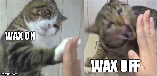 WAX ON WAX OFF | made w/ Imgflip meme maker