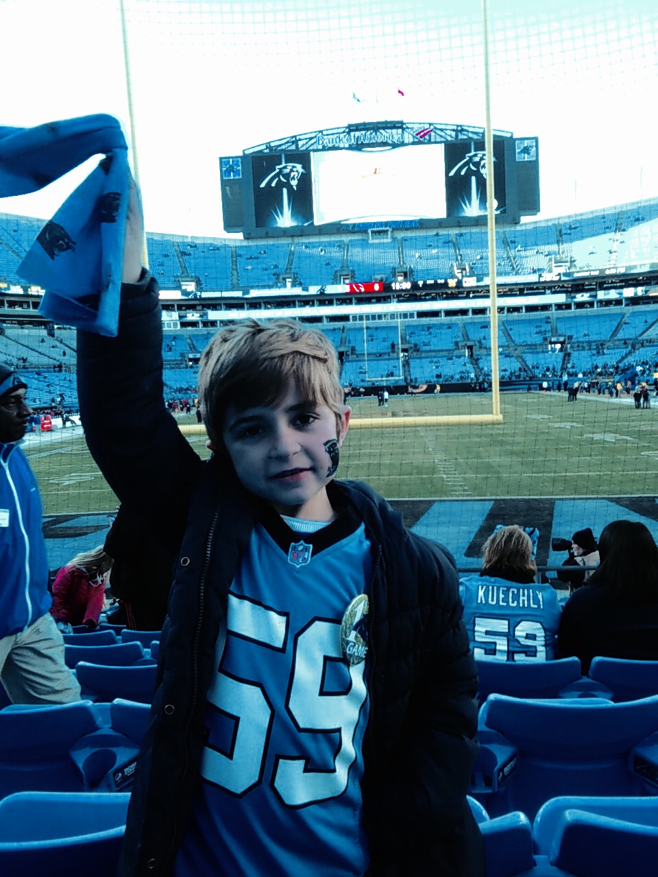 Carolina Panthers Fan Blank Meme Template