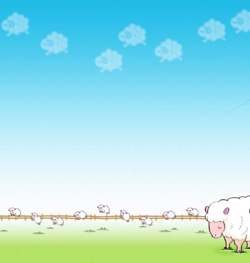 LIGHTHEARTED SHEEP Blank Meme Template